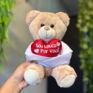 Pelúcia urso sou louco(a) por você