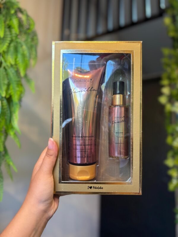 kit hidratante com body splash
