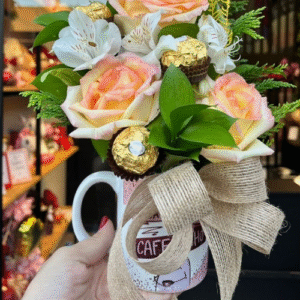 Caneca floral