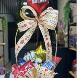 Cesta com chocolate Elegance 2