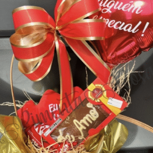 Cesta com chocolates Elegance 4