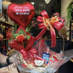 Cesta com chocolates Elegance 6
