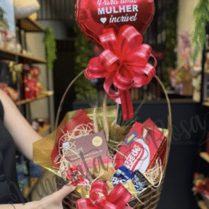 Cesta com chocolates Elegance 7