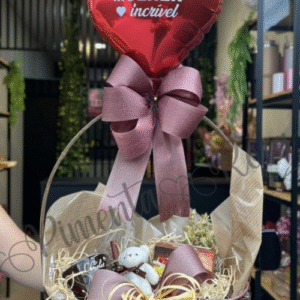 Cesta com chocolates Luxo 3
