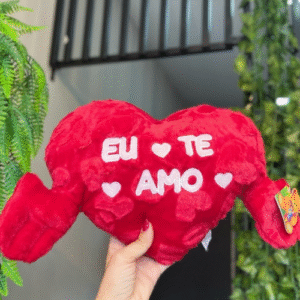 Pelúcia coração 30 cm