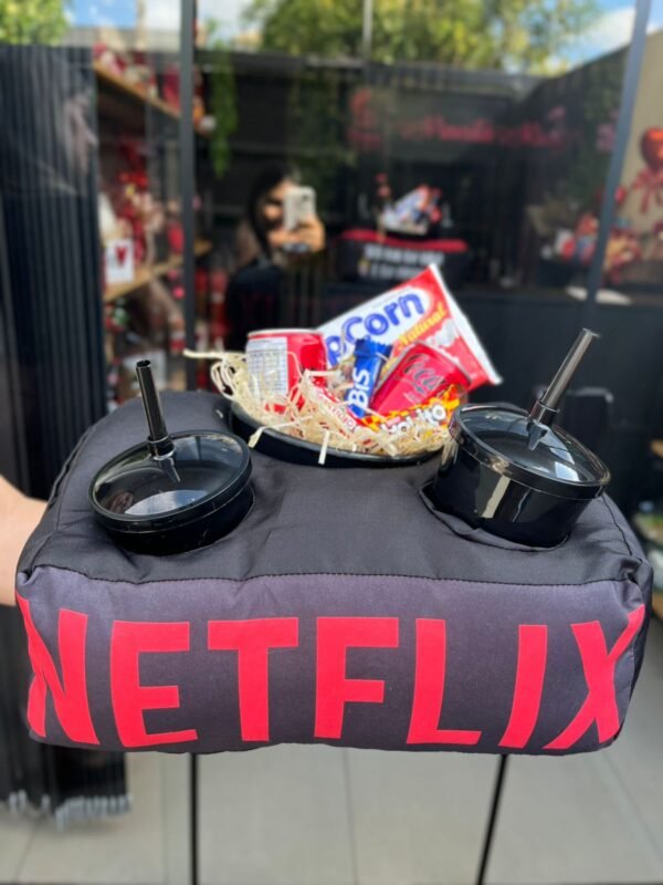 Almofada pipoca Netflix