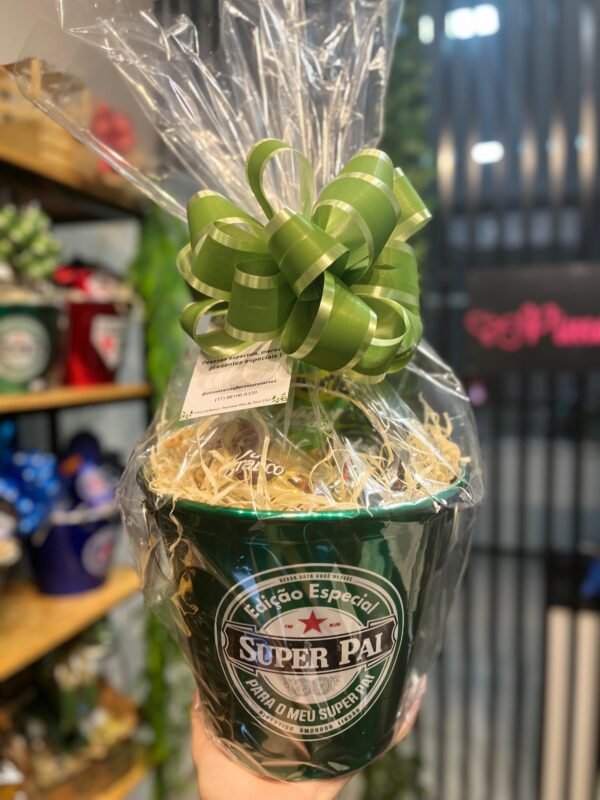 Mini Balde Super Pai