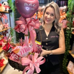 Cesta de chocolate Dia das Mães 4