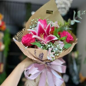 Mini buquê Dia das Mães