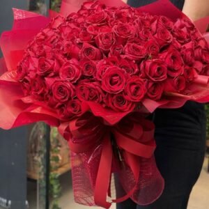 Buquê Extreme Romântico 100 rosas