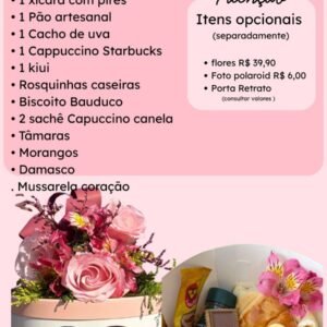 Cesta box floral especial