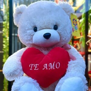 Pelúcia branca te amo